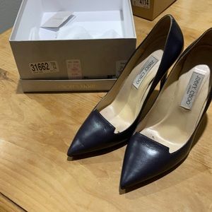 Eggplant Jimmy Choo heels